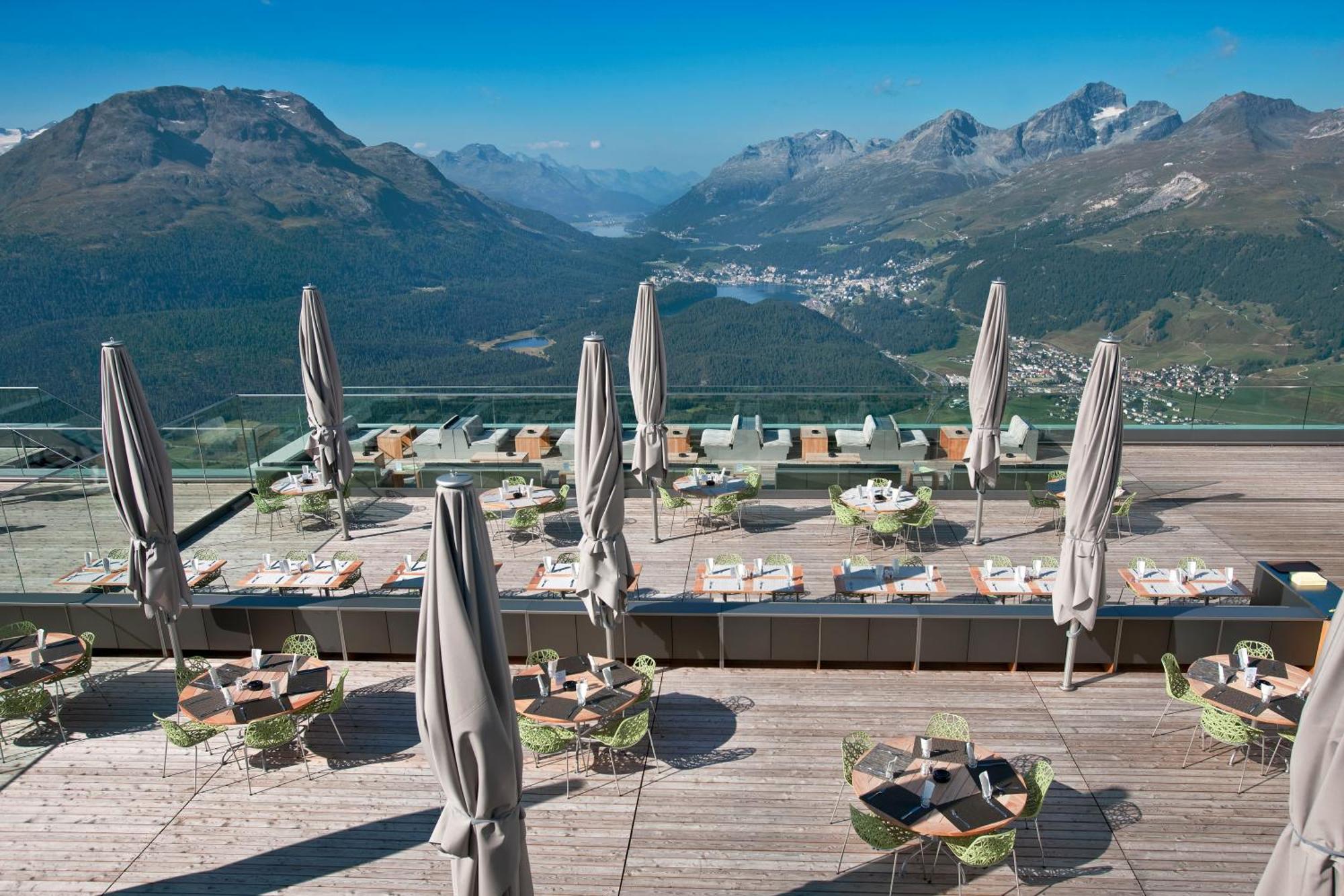 Romantik Hotel Muottas Muragl Samedan Kültér fotó