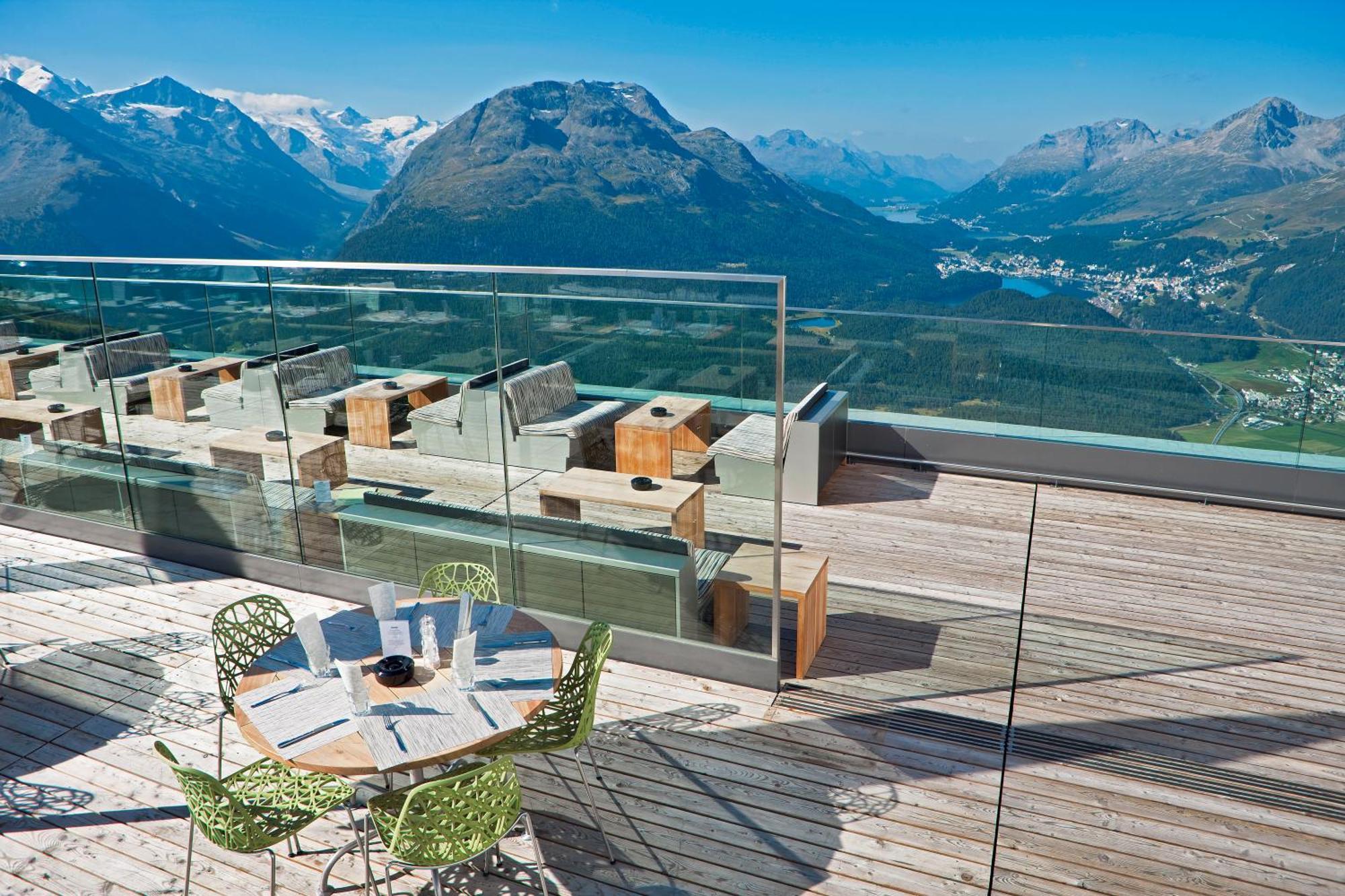 Romantik Hotel Muottas Muragl Samedan Kültér fotó